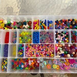 Variety of Colorful Beads